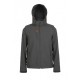 Veste Softshell Capuche et manches amovibles grise