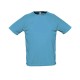 TEE-SHIRT SPORTY SOL'S acqua