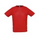 TEE-SHIRT SPORTY SOL'S rouge