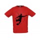 TEE-SHIRT SPORTY SOL'S rouge personnalisé