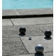 Jeux de boules de Pétanque souple bord de piscine