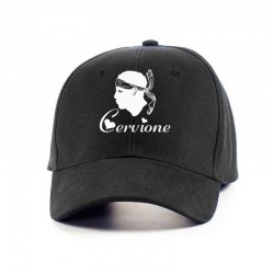 Casquette Noire 6 panneaux