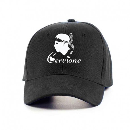 Casquette Noire 6 panneaux