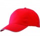 Casquette Rouge visière Filet Blanc