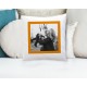 Housse de coussin personnalisé avec votre photo