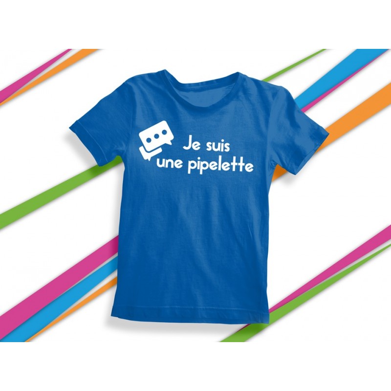 T-shirt garçon personnalisé avec petits mots pour la rentrée des classes