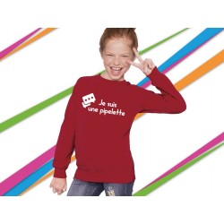 Sweat-shirt enfant phrase