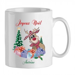 Mug spécial Noël personnalisable