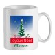 Mug avec sapin de noël