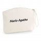 Pochette personnalisable brodée