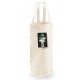 Sac bouteille en coton ecru