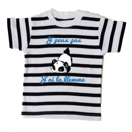 Tee-shirt Bébé Collection Marine panda