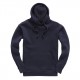 Sweat à capuche brodé navy