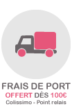 Port offert dés 60 euros